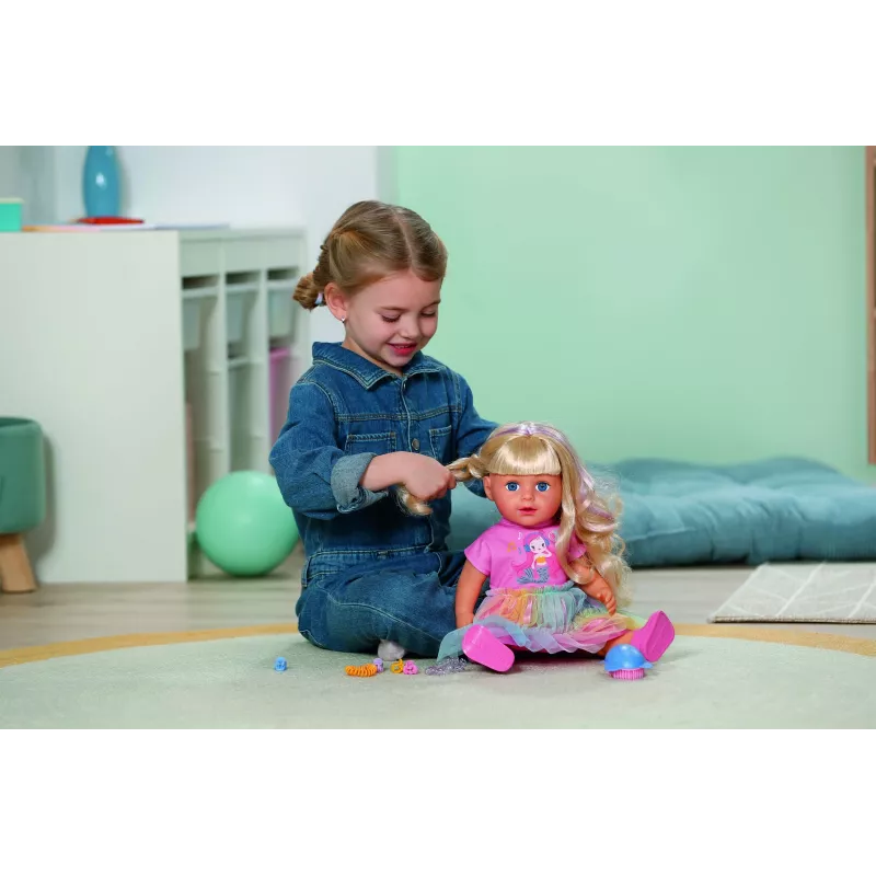 BABY born @ Carla 43cm, lėlė kūdikis, moteriška, 4 m., berniukui/mergaitei, 430 mm, įvairiaspalvė