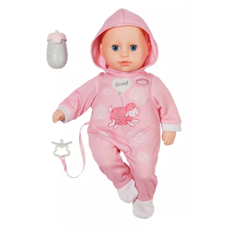 Zapf creation lėlė BABY born Hannah Žaisk su manimi 36 cm — interaktyvi kūdikio lėlė, 36 cm