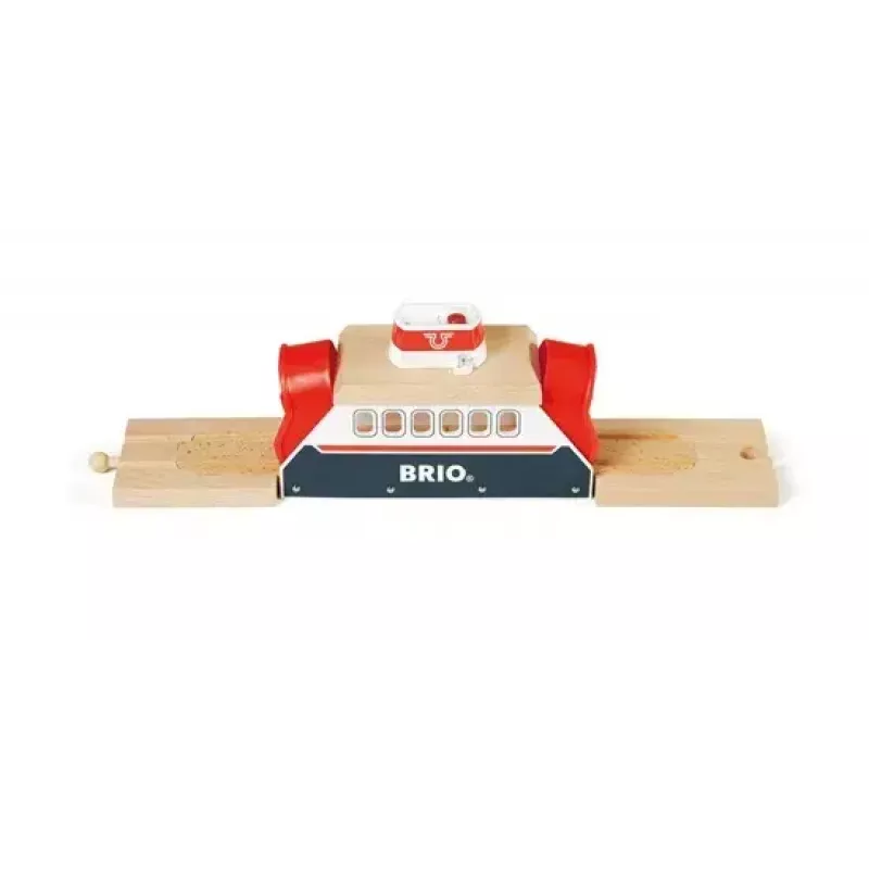 Peizažo priedas prie BRIO medinio geležinkelio, Ravensburger — modelis 33569, 3 dalys, LR44 baterija įdėta