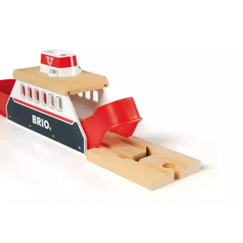 Peizažo priedas prie BRIO medinio geležinkelio, Ravensburger — modelis 33569, 3 dalys, LR44 baterija įdėta