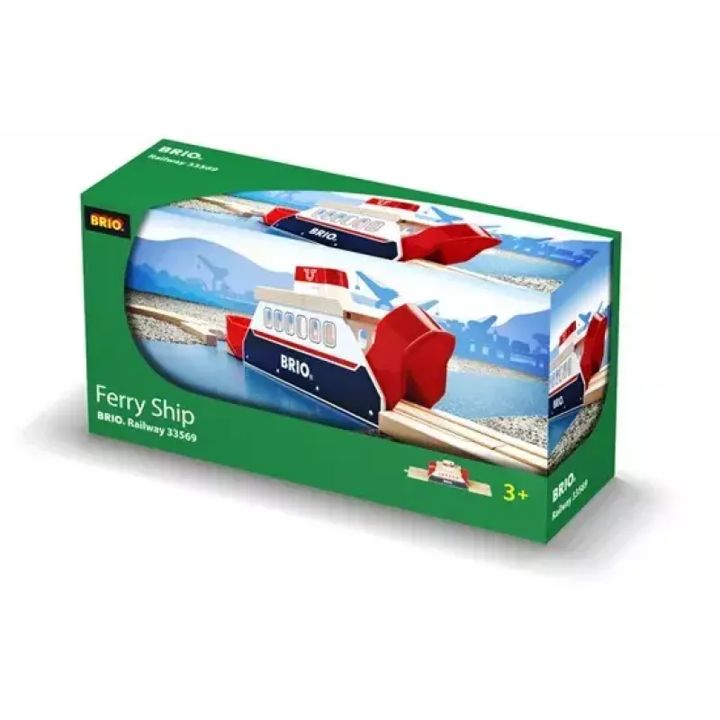 Peizažo priedas prie BRIO medinio geležinkelio, Ravensburger — modelis 33569, 3 dalys, LR44 baterija įdėta