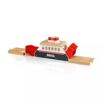 Peizažo priedas prie BRIO medinio geležinkelio, Ravensburger — modelis 33569, 3 dalys, LR44 baterija įdėta