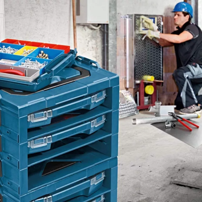 Įrankių dėžė Bosch i-BOXX 53 rinkinys 10 Professional Daugiaspalvė ABS sintetika