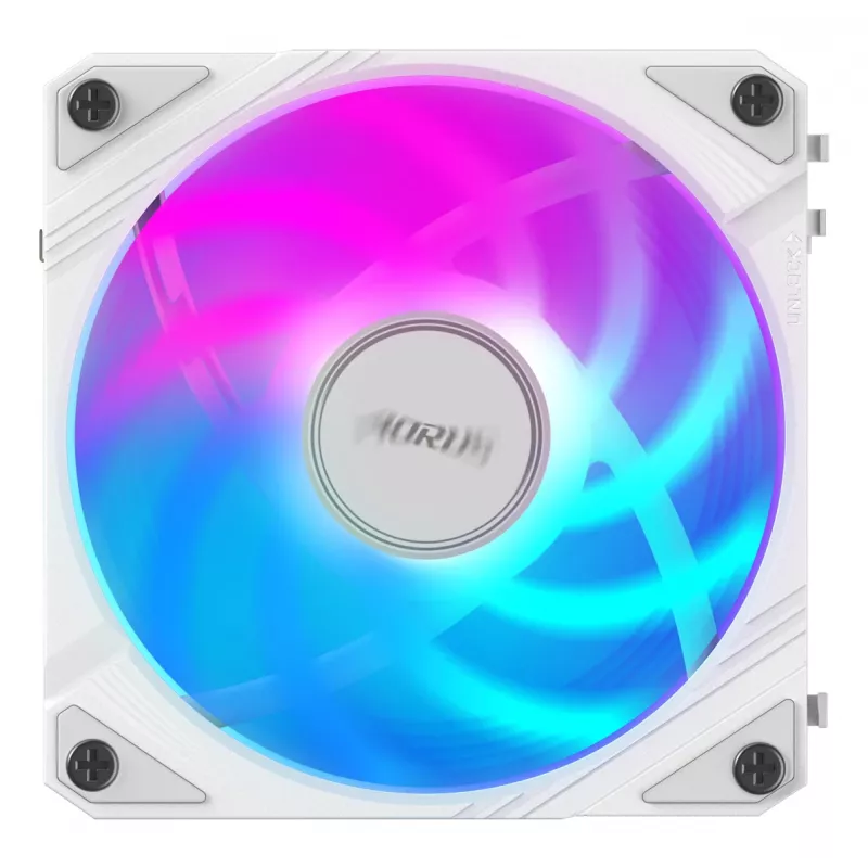 GIGABYTE AORUS EZ CHAIN FAN 120 ICE sistemos skysčiu aušinimo sistema 12 cm Balta