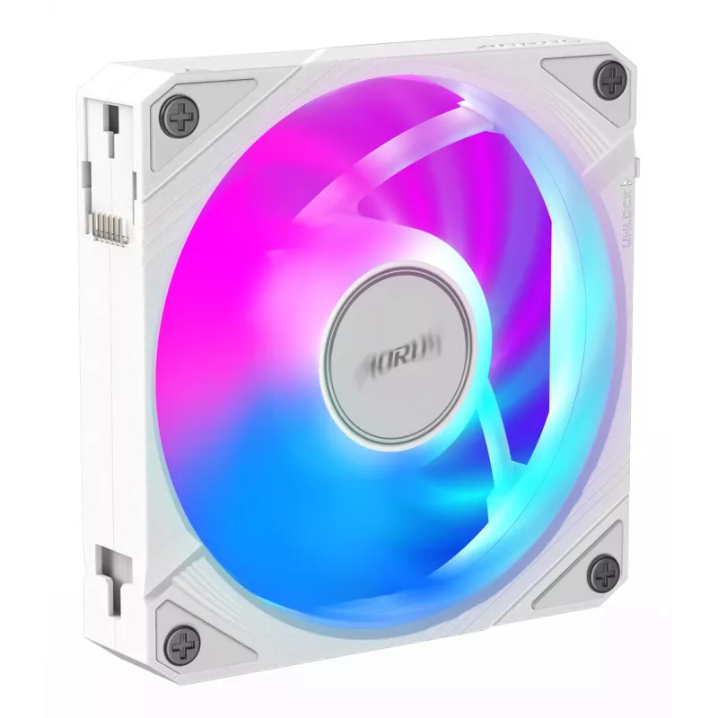 GIGABYTE AORUS EZ CHAIN FAN 120 ICE sistemos skysčiu aušinimo sistema 12 cm Balta