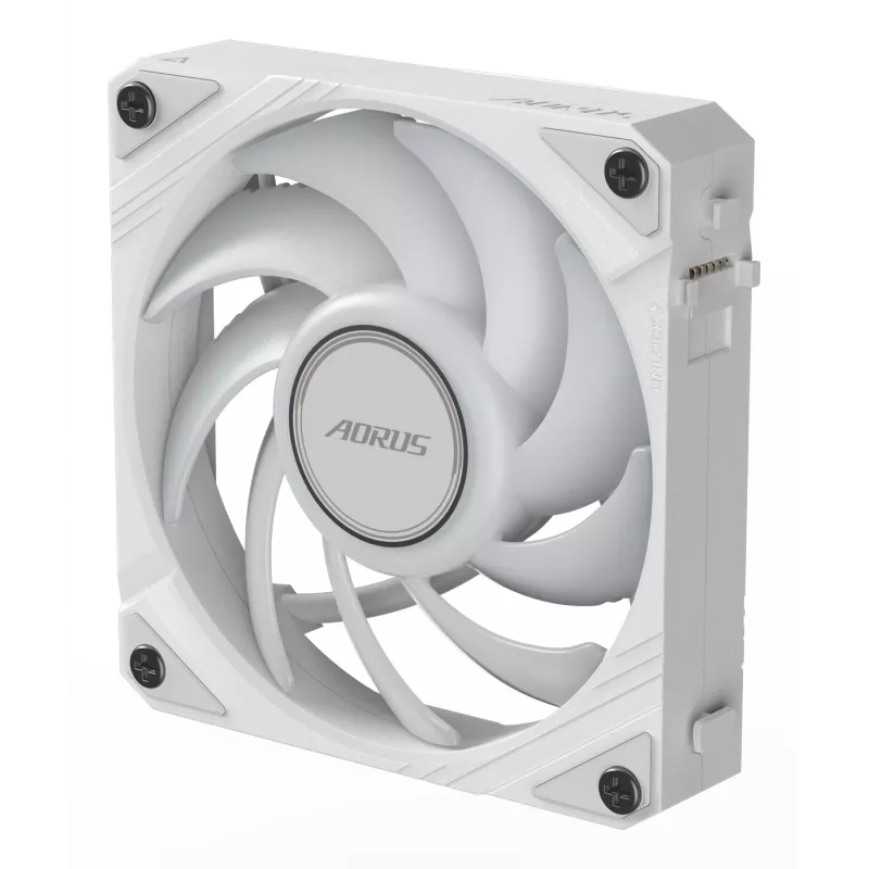 GIGABYTE AORUS EZ CHAIN FAN 120 ICE sistemos skysčiu aušinimo sistema 12 cm Balta