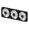 GIGABYTE AORUS EZ CHAIN FAN 120 (3-Pack) Pagrindinė plokštė 12 cm Juoda 3 vnt.