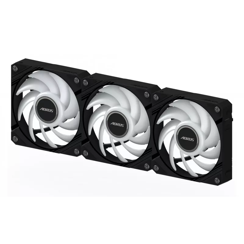 GIGABYTE AORUS EZ CHAIN FAN 120 (3-Pack) Pagrindinė plokštė 12 cm Juoda 3 vnt.
