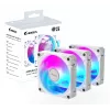 GIGABYTE AORUS EZ CHAIN FAN 120 ICE pagrindinė plokštė 12 cm Balta 1 vnt.