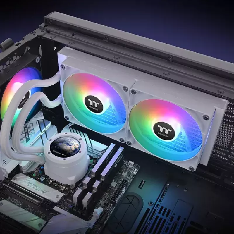 Skysčio aušinimo rinkinys Thermaltake TH280 V2 Ultra ARGB 84.32 cfm 3.02 mmH2O