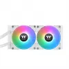THERMALTAKE vandens aušinimas - TH240 V2 Ultra ARGB Sync viskas viename skysčio aušintuvas - baltos spalvos versija