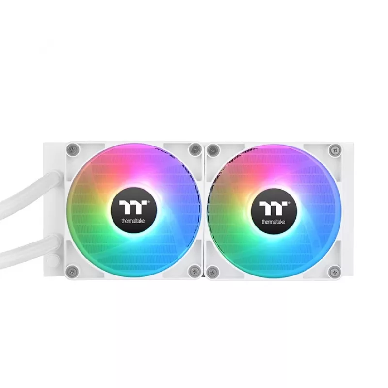 THERMALTAKE vandens aušinimas - TH240 V2 Ultra ARGB Sync viskas viename skysčio aušintuvas - baltos spalvos versija
