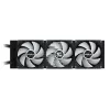 GIGABYTE GAMING 360 skysčio CPU aušintuvas- 3x120mm ARGB ventiliatoriai, įstumiamas fiksavimo mechanizmas, DAISY-CHAIN, suderinamas su Intel LGA 1851 ir AMD AM5
