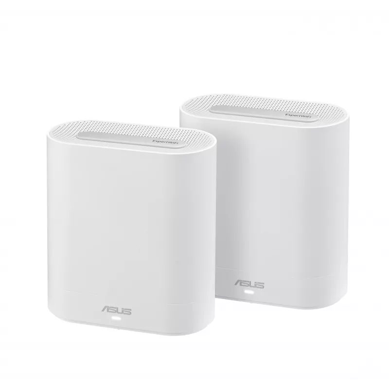 ASUS EBM68(2PK) – Expert WiFi Triju juostų (2,4 GHz / 5 GHz / 5 GHz) Wi-Fi 6 (802.11ax) Baltas 3 vidiniai