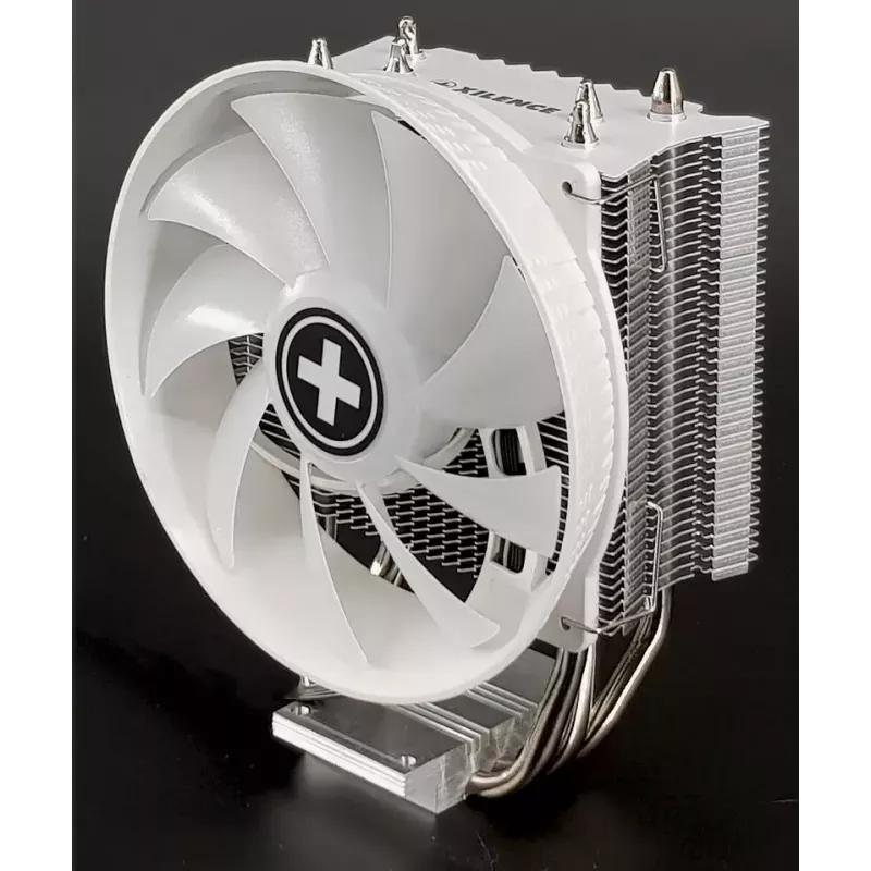 CPU aušintuvas XILENCE Performance C XC229 120 mm, TDP 150 W, baltas, 500–1800 RPM, hidrodinaminis guolis, kelių lizdų palaikymas