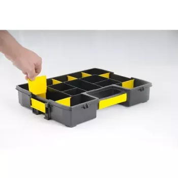 Smulkių daiktų dėžė Stanley Sortmaster Junior Blk/Yel