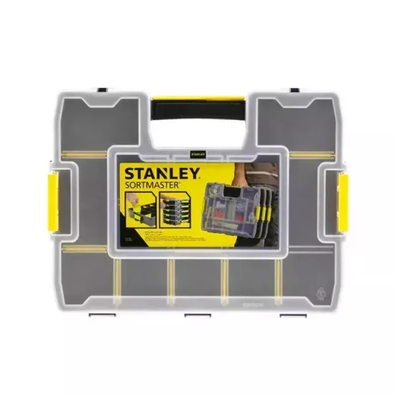 Smulkių daiktų dėžė Stanley Sortmaster Junior Blk/Yel