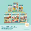 Statybinis žaislų rinkinys Spin Master Melissa & Doug Blockables Safari Playset – figūrėlės ir sukraunami blokeliai