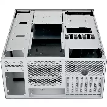 SILVERSTONE korpusas RM53-502 — 19 colių serverio stovo korpusas, juodas
