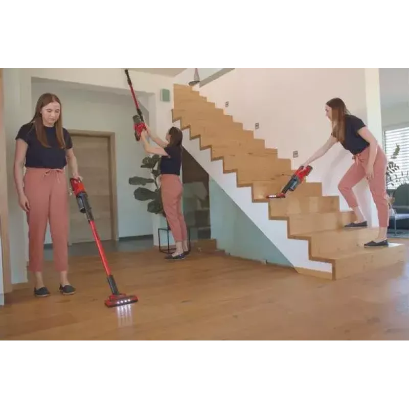 2 viename vertikalus siurblys Einhell TE-SV 18 Li-Solo