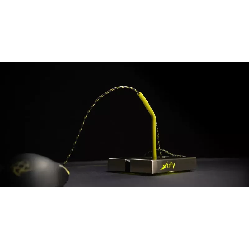 Xtrfy B1 Mouse Bungee LED pelės laikiklis su 4 prievadų USB 2.0 šakotuvu