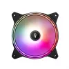 Chieftec NF-1225RGB kompiuterio aušinimo sistema Kompiuterio korpuso ventiliatorius 12 cm Juodas 1 vnt.