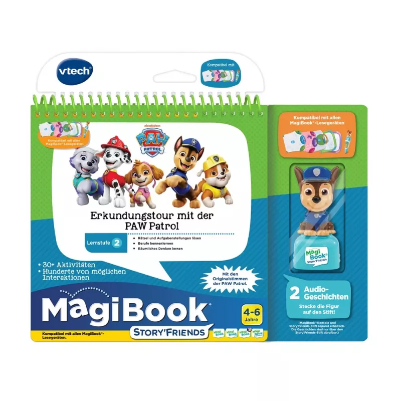VTech MagiBook 484404, 4 m., Daugiaspalvis