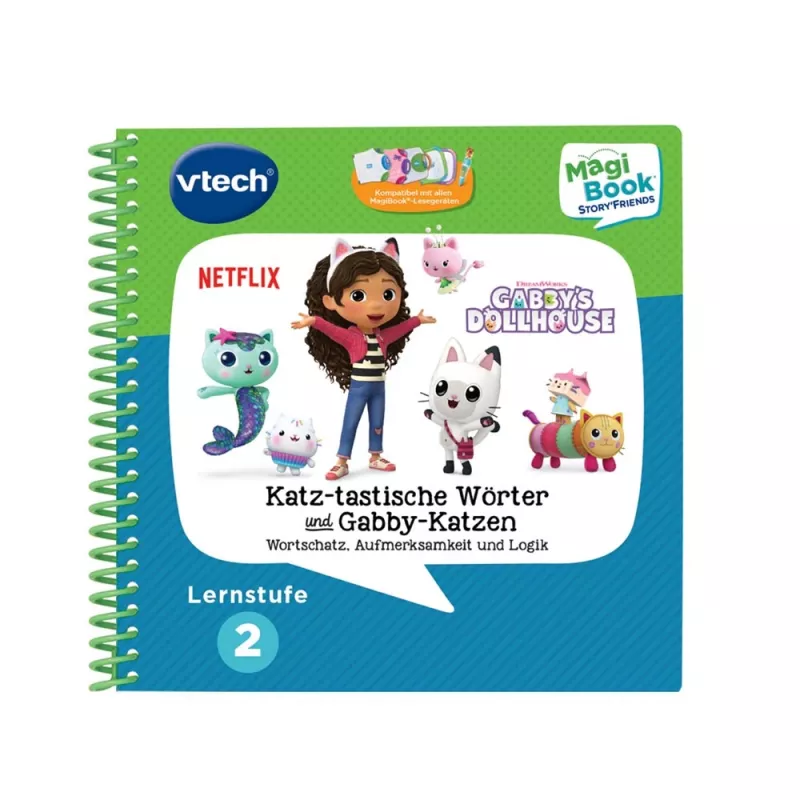 VTech MagiBook 484304, 4 m., Daugiaspalvis
