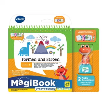 VTech MagiBook 484004, 2 m., Daugiaspalvis
