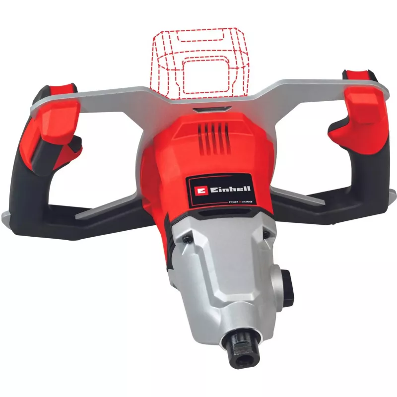Belaidis dažų maišytuvas EINHELL TP‑MX 18‑2 Li BL 18V — belaidis dažų maišymo įrankis