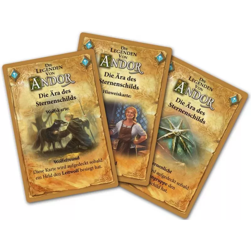 Kosmos 14357648 stalo/kortų žaidimas „Legends of Andor“ 60 min. Stalo žaidimo papildymas Kelionė/nuotykis