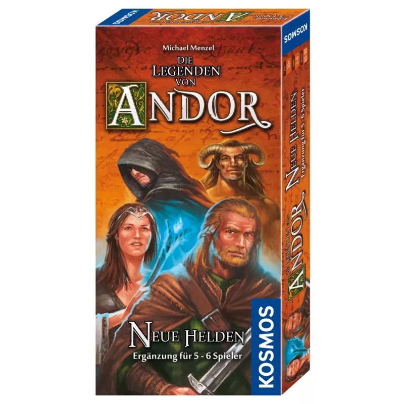 Kosmos 69226 stalo kortų žaidimas De Legenden van Andor 75 min Stalo žaidimo papildymas Vaidmenų