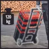 Įrankių dėžė Einhell E-Case L Polipropilenas Juoda Raudona 41.5x27.3x32 cm