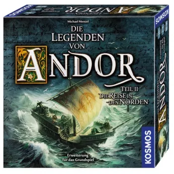 Kosmos 16354758 stalo/kortų žaidimas Legends of Andor 60 min Stalo žaidimo papildymas Kelionės/nuotykiai