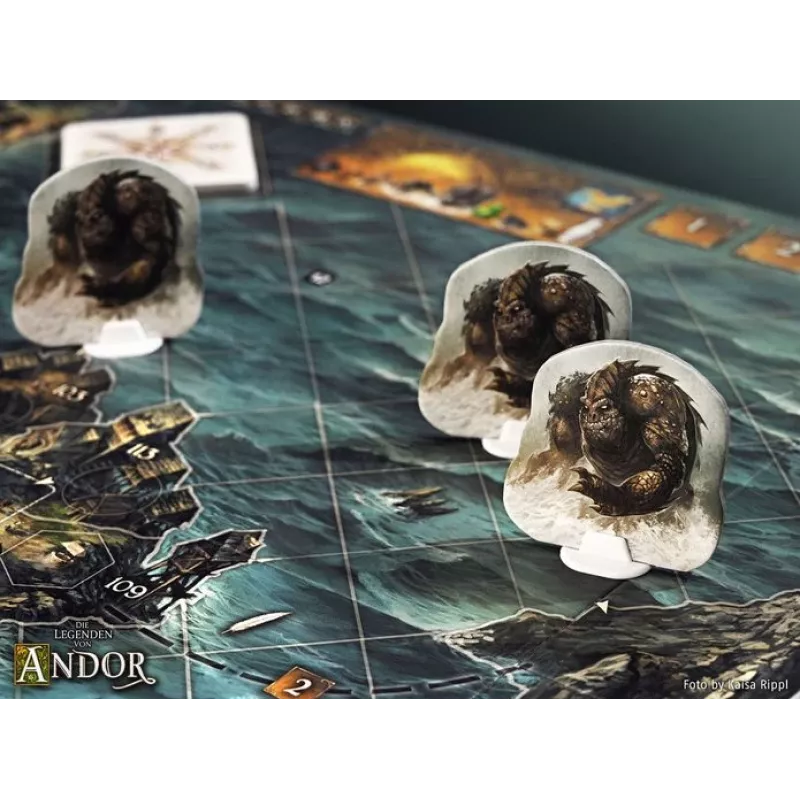Kosmos 16354758 stalo/kortų žaidimas Legends of Andor 60 min Stalo žaidimo papildymas Kelionės/nuotykiai