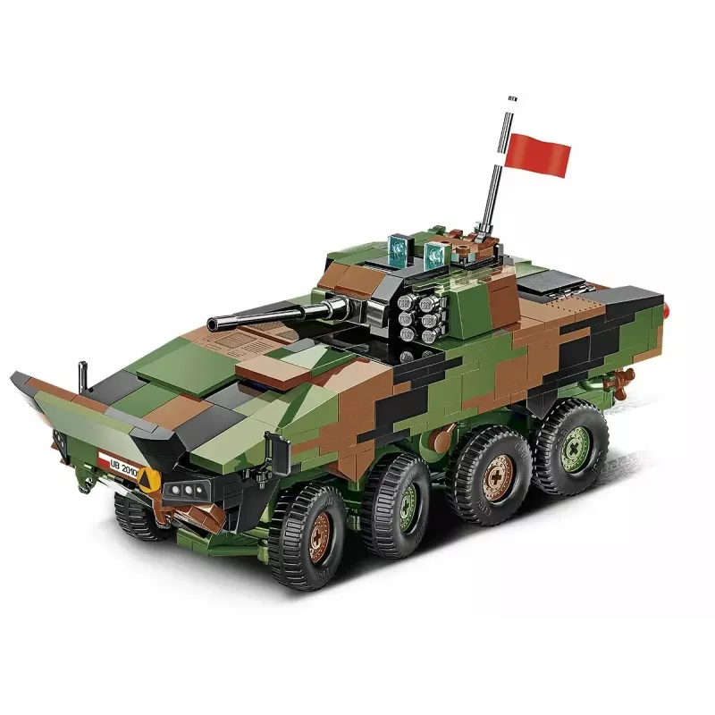 Plytų modelio rinkinys Cobi Ginkluotosios pajėgos KTO Rosomak 2-in-1 (COBI-2629)