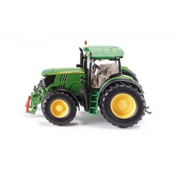 Siku John Deere 6210R, Traktoriaus modelis, 3 m., Metalas, Plastikas, Juoda, Žalia