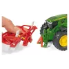 Siku John Deere 6210R, Traktoriaus modelis, 3 m., Metalas, Plastikas, Juoda, Žalia