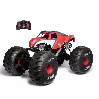 Monster Jam Marvel Mega Spider-Man RC monstrų sunkvežimis, visureigis, virš 2 pėdų ilgio, mastelis 1:6, superherojų žaislai berniukams ir mergaitėms nuo 4 metų