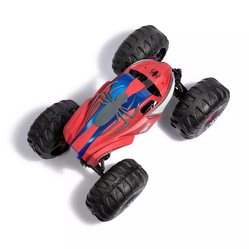 Monster Jam Marvel Mega Spider-Man RC monstrų sunkvežimis, visureigis, virš 2 pėdų ilgio, mastelis 1:6, superherojų žaislai berniukams ir mergaitėms nuo 4 metų