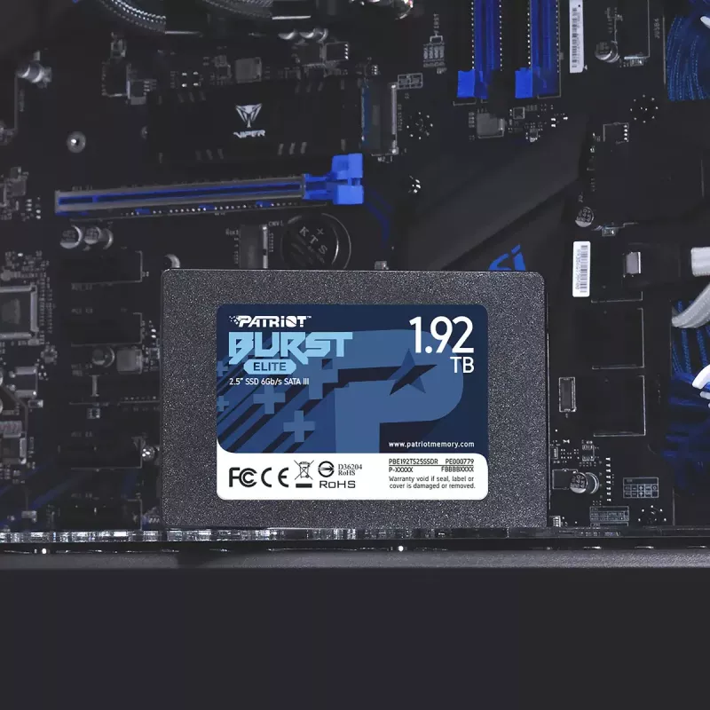 SSD disk Patriot Burst Elite 1.92TB 2.5 col. SATA 3.0 PBE192TS25SSDR