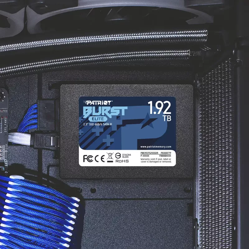 SSD disk Patriot Burst Elite 1.92TB 2.5 col. SATA 3.0 PBE192TS25SSDR