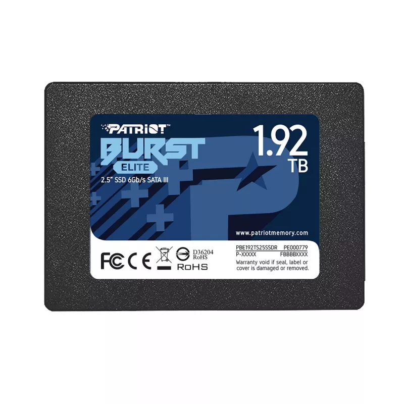 SSD disk Patriot Burst Elite 1.92TB 2.5 col. SATA 3.0 PBE192TS25SSDR
