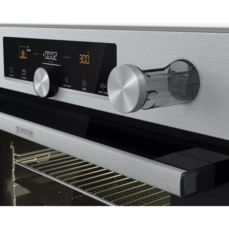 Gorenje BSA6747A04XWI 77 L Nerūdijantis plienas