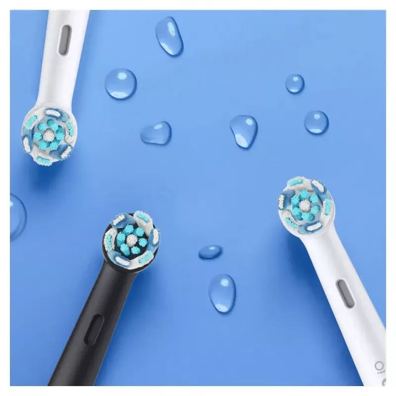 Oral-B iO Duo suaugusiųjų vibracinis dantų šepetėlis Juoda, Rožinė