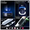 Oral-B iO iO10 suaugusiems skirtas rotacinis dantų šepetėlis, juodas