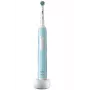 Oral-B Pro 1 Cross Action suaugusiems skirtas rotacinis dantų šepetėlis mėlynas, baltas