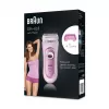 “Braun Silk-epil 5 LS5100” moteriškas skustuvas, rožinis