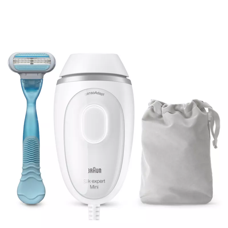 Epilatorius Braun Silk-expert Mini PL1124 intensyvi impulsinė šviesa IPL baltas