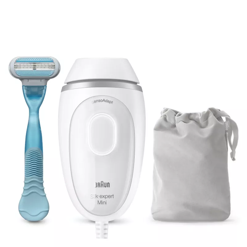 Epilatorius Braun Silk-expert Mini PL1124 intensyvi impulsinė šviesa IPL baltas